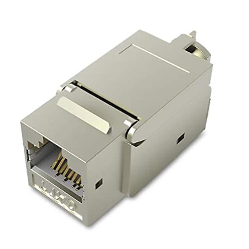 

Vention RJ45 Metal Shell High Shielding Ethernet Modular Jack, Silver