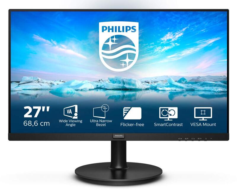 

Philips 27-inch FHD Monitor, 75Hz, Black