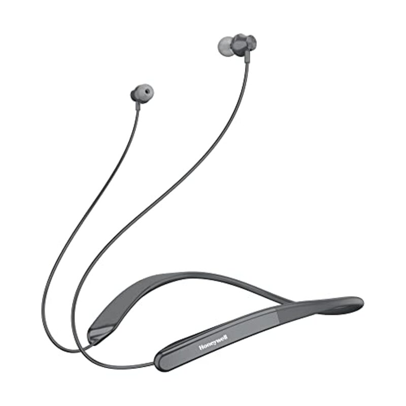 

Honeywell Trueno U10 Ultimate Series Bluetooth In-Ear Neckband Headphones, Grey
