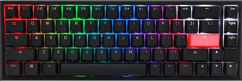

Ducky 2 SF RGB LED Wired English Mechanical Gaming Keyboard, Black