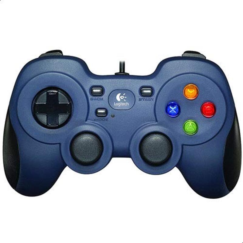 

Logitech F310 EWR2 Game Pad Controller for PC Game, Blue