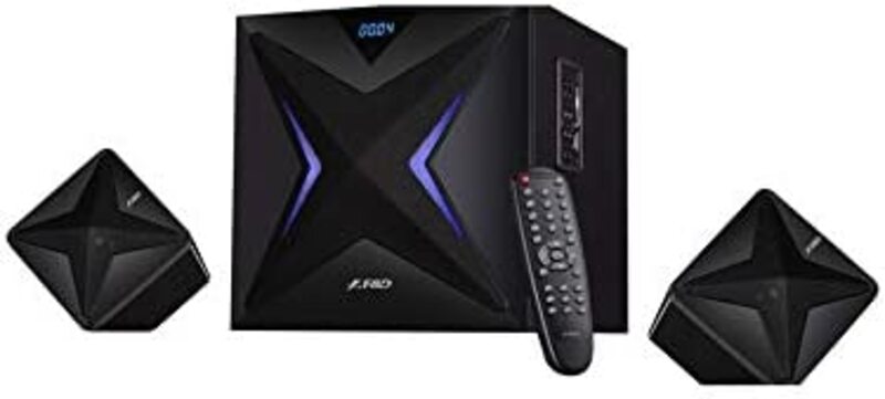 

F&D F550X 2.1 Multimedia Bluetooth Speakers with Remote Control, Black
