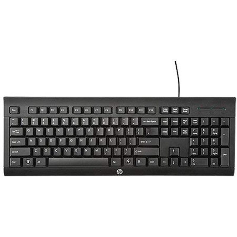 

HP K200 Wired English Keyboard, Black