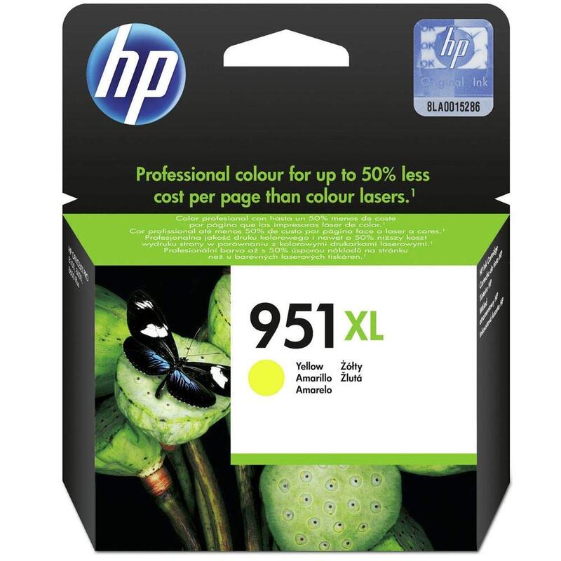 

HP 951XL High Yield Yellow Original Ink Cartridge