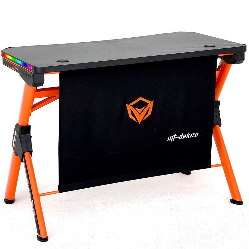 

Generic Mee Tion DSK20 Gaming Desk, Black/Orange
