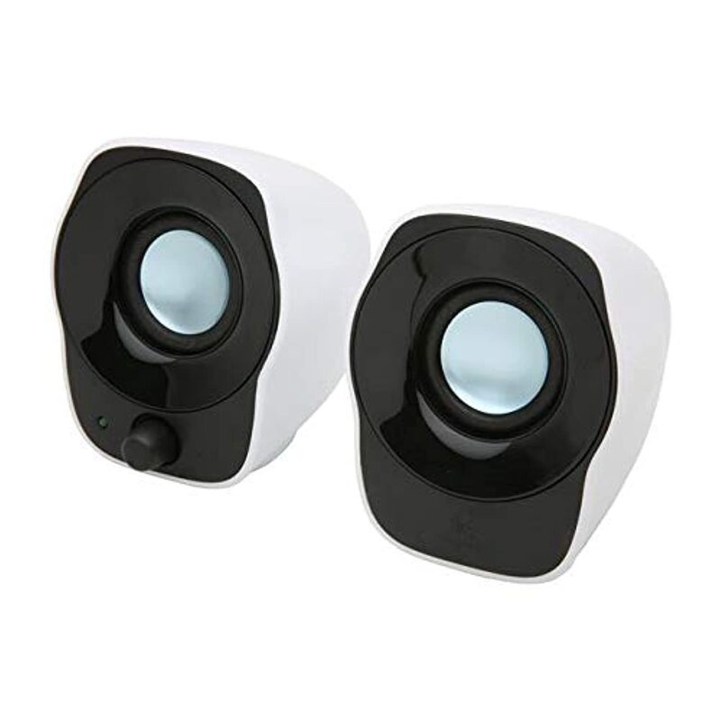 

Logitech Z120 Stereo Computer Speaker, White/Black