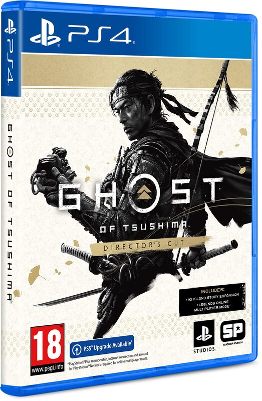 

Ghost of Tsushima Director's Cut Video Game for PlayStation 4 (PS4) by PlayStation