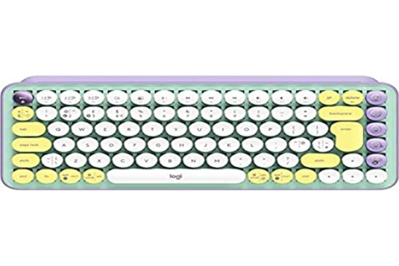 

Logitech Wireless Pop Keys Mechanical English Keyboard, White