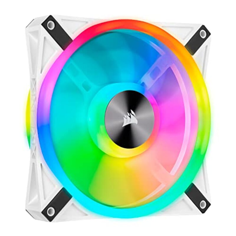 

Corsair Icue Ql140 RGB Led Pwm Single Fan (140mm), White