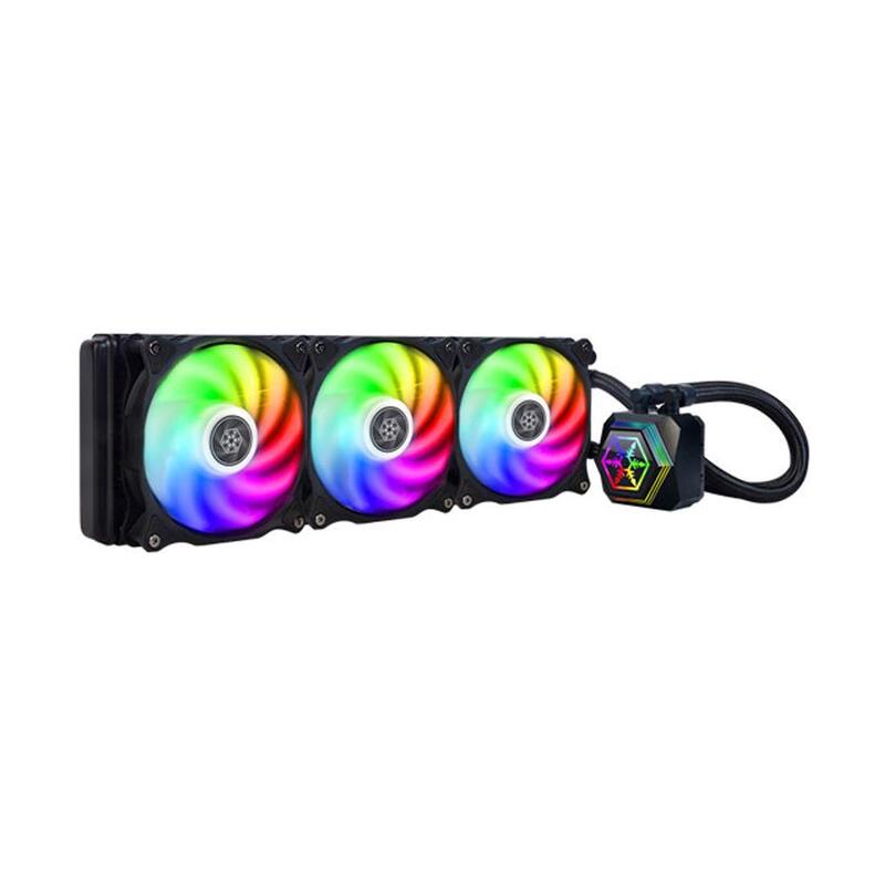 

Silverstone PF360 Premium Liquid Cooler with RGB Fan, Black