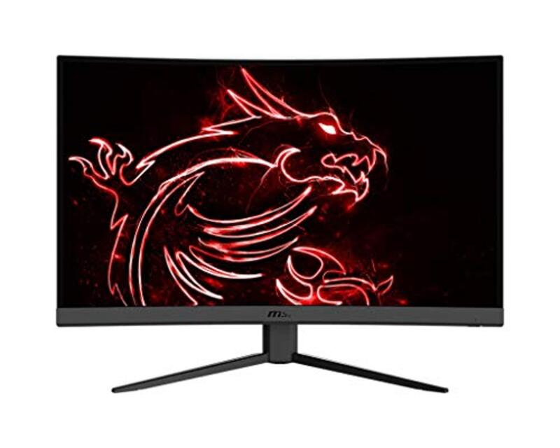 

MSI 32 inch Optix Curved Gaming Monitor 165Hz Refresh Rate, 1ms Response Time, G32CQ4, Black