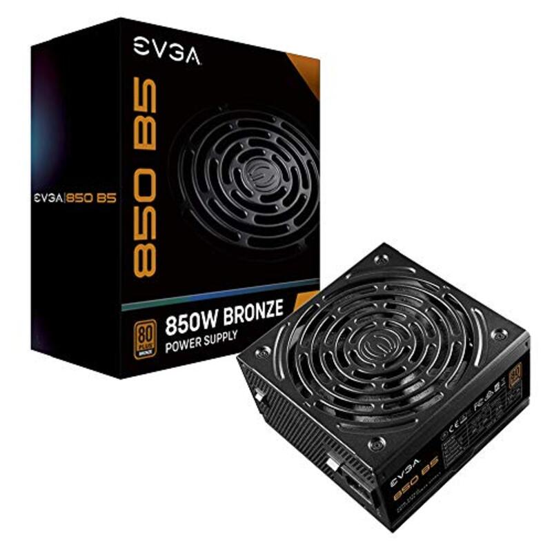 

Evga 850 B5 Fully Modular Power Supply, 850W, Black