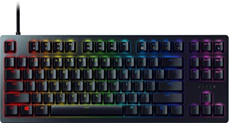 

Multiple Razer RZ03-03080100-R3M1 Huntsman Tournament Edition Compact Wired Gaming Keyboard for PC, Black