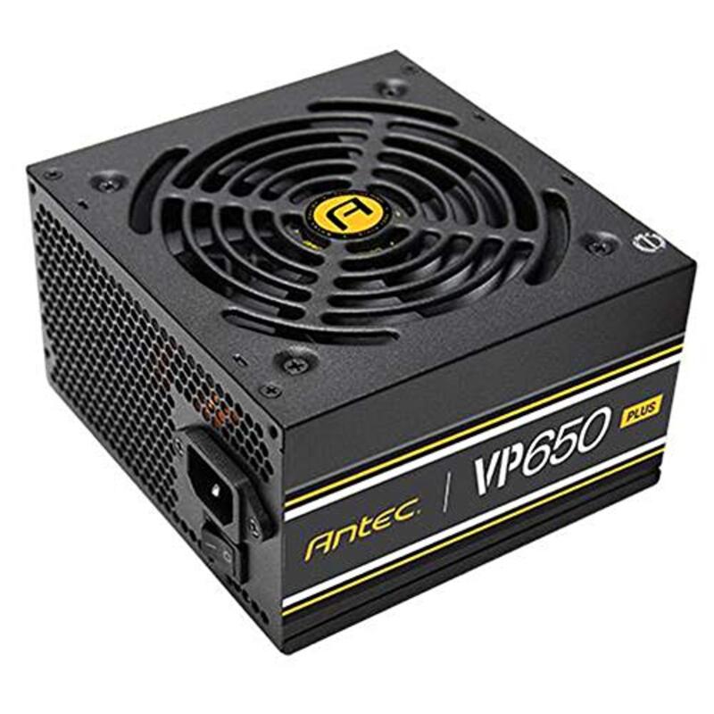 

Antec VP Plus Series VP650 Plus Non-Modular Active PFC Power Supply, 650W, Black