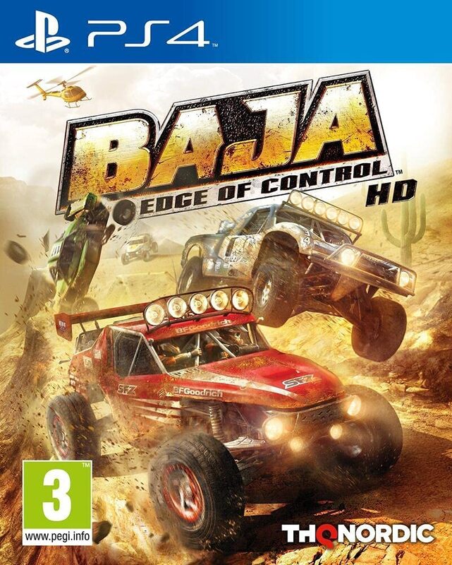 

Baja Edge of Control HD Video Game for PlayStation 4 (PS4) by THQ Nordic