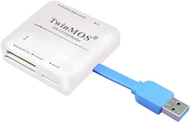 

TwinMOS USB 3.0 All in One Card Reader, White