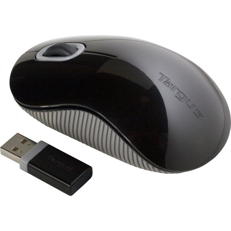 

Targus AMW50US Wireless Optical Computers Mouse, Black/Grey