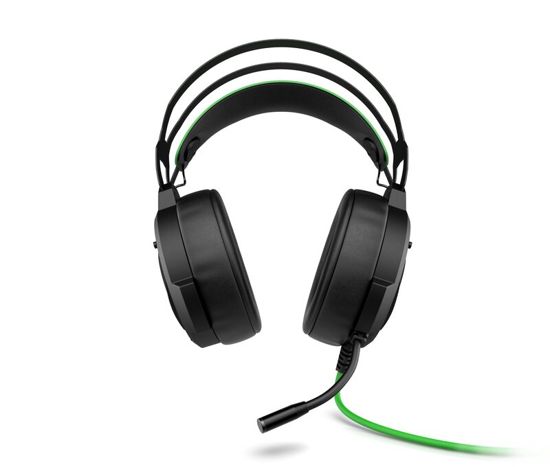 

HP 4BX33AA Pavilion 600 Gaming Headset for PC & Gaming Console, Black/Green