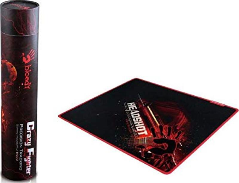 

A4Tech Bloody B-070 Offense Armor Gaming Mouse Mat, Red/Black