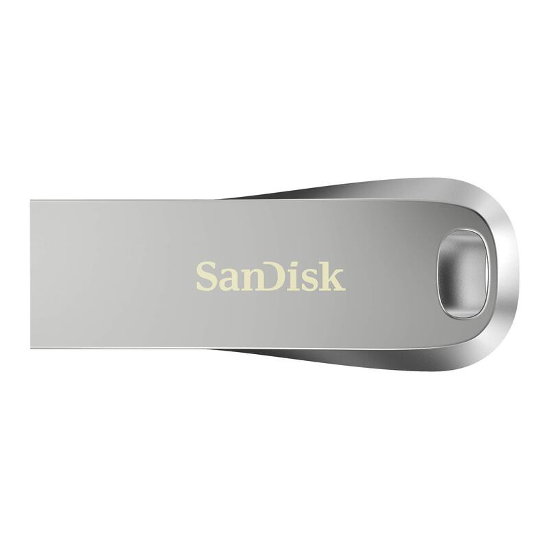 

SanDisk 32GB Ultra Luxe USB 3.1 Flash Drive, Silver