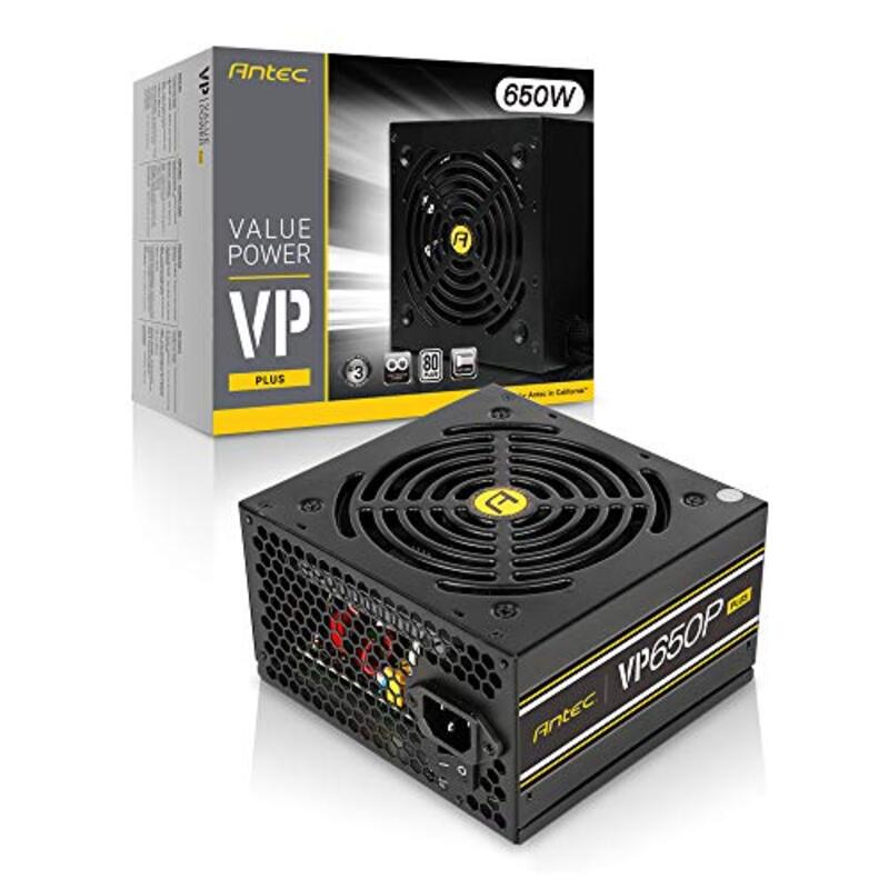 

Antec VP650P Plus Non-Modular 650W Power Supply, Black