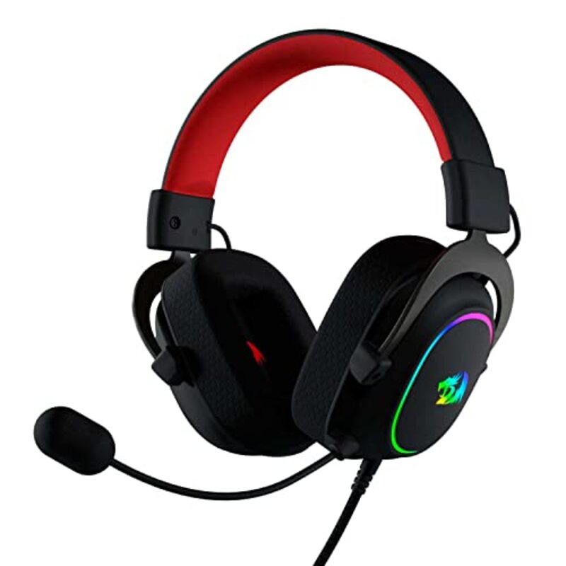 

Redragon H510-RGB 7.1 Surround Sound Zeus X Wired Gaming Headset, Black