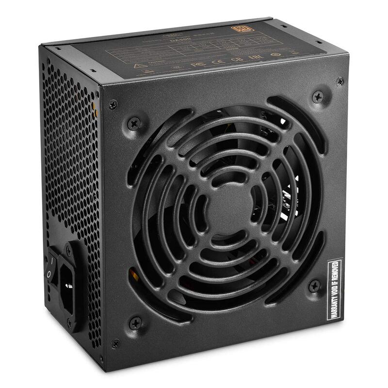 

Deep Cool DA500 80 Plus Bronze Certified Power Supply with 140mm Pwm Silent Fan, 500W, DP-BZ-DA500N, Black