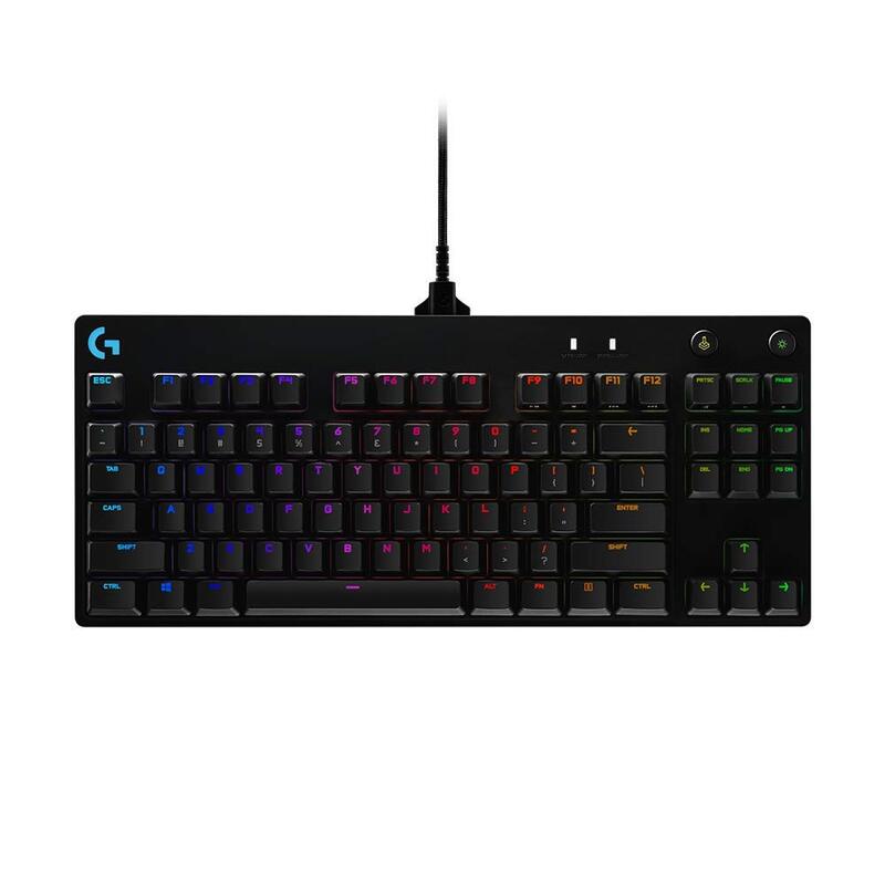 

Logitech G Pro Mechanical Gaming Keyboard, Black