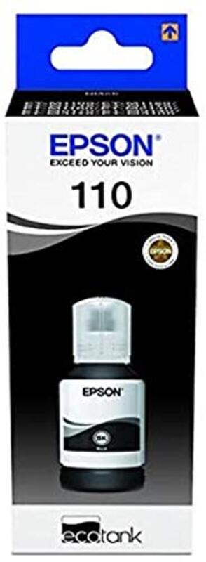 

Epson 110 Black Ecotank Ink Bottle, 120ml