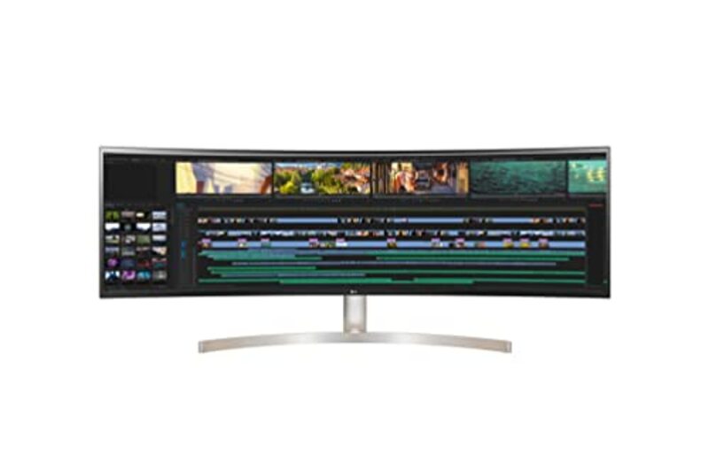 

LG 49-Inch Curved IPS TFT-LCD Monitor, 49WL95C-W, Black