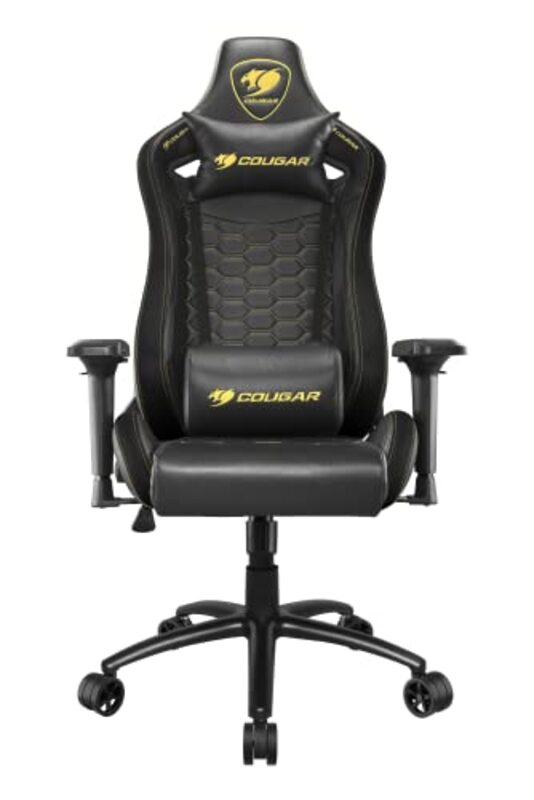 

Cougar Outrider S Leather Gaming Chair, Black