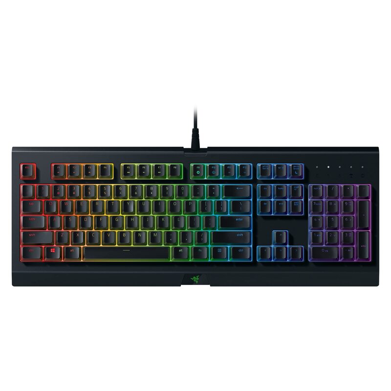 

Razer Cynosa Chroma Gaming Keyboard with Individually Backlit RGB Keys & Spill-Resistant Design, Black