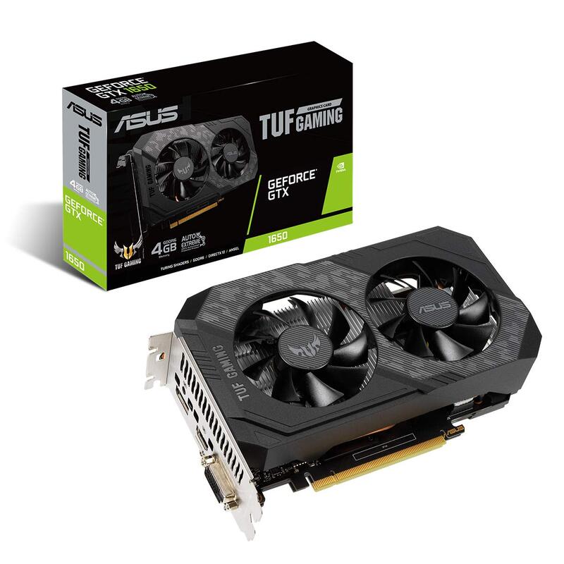 

Asus TUF Gaming GEFORCE GTX 1650 4GB GDDR6 Graphic Card, Black