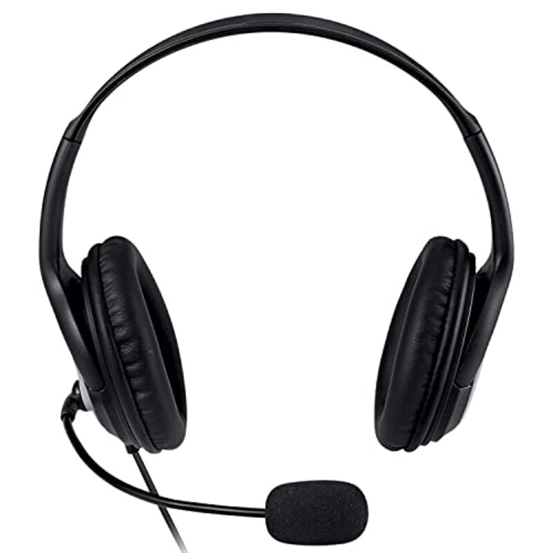 

Microsoft JUG-00015 Wired Life Chat Over-Ear Computer Headset, Black