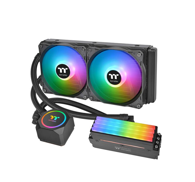 

Thermaltake Flow Memory & Cpu Liquid Cooler Fan, RC240, Black