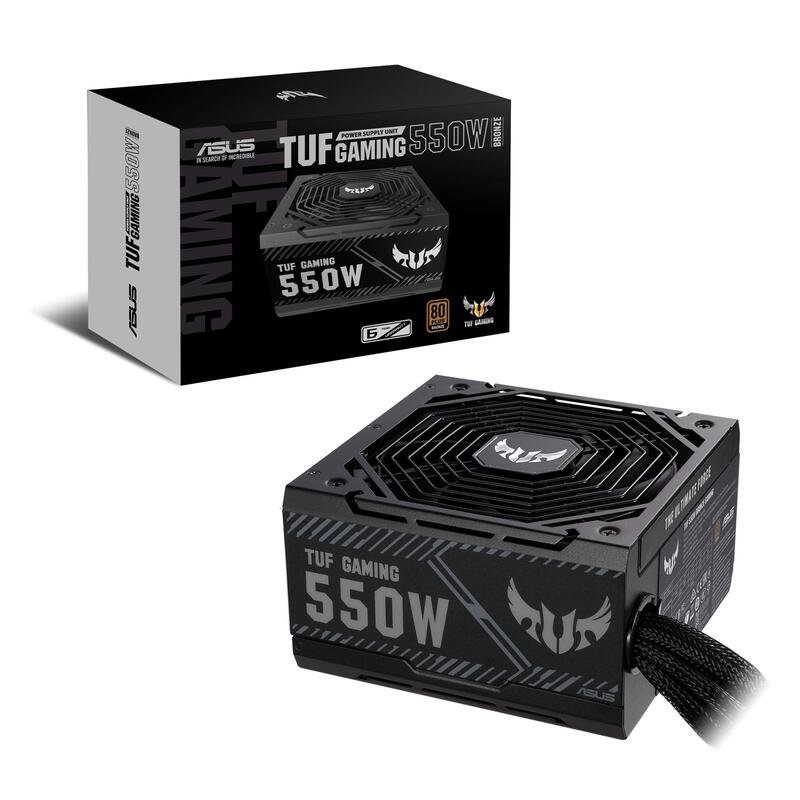 

Asus TUF Gaming 550W Bronze Power Supply, Black