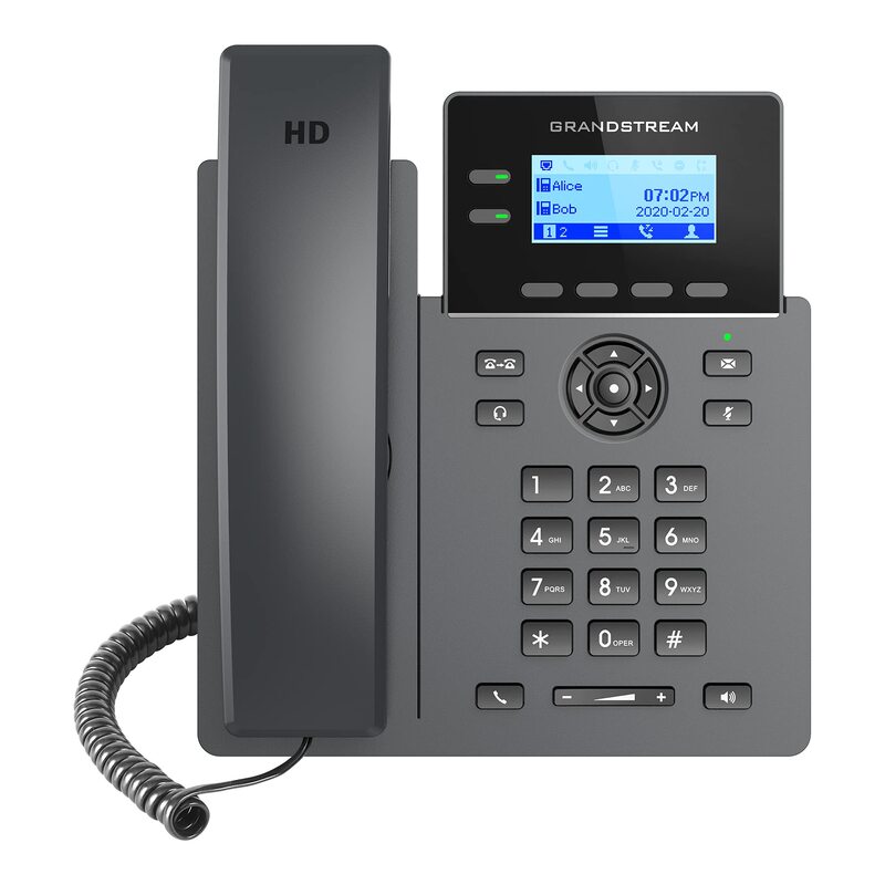 

GrandStream GRP2602P 2 lines LCD Wi-Fi IP Telephone, Black