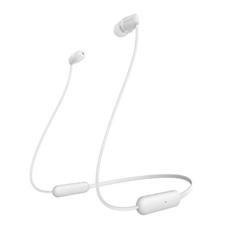 

Sony WI-C200W Wireless In-Ear Headphones with Mic, White