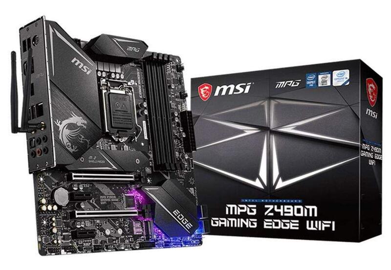 

MSI MPG Z490M Gaming Edge Wi-Fi Gaming Motherboard, Black