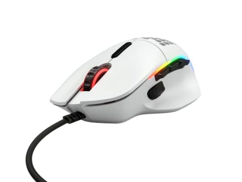

Multiple Glorious GLO-MS-I-MW Wired Optical Gaming Mouse for PC, White