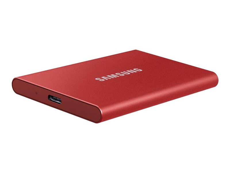 

Samsung 1TB T7 USB 3.2 Gen.2 Portable External Solid State Drive, Red