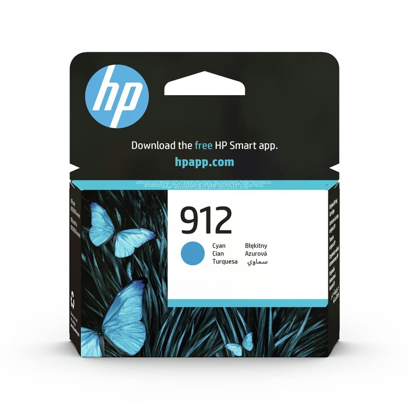 

HP 912 Cyan Original Ink Cartridge