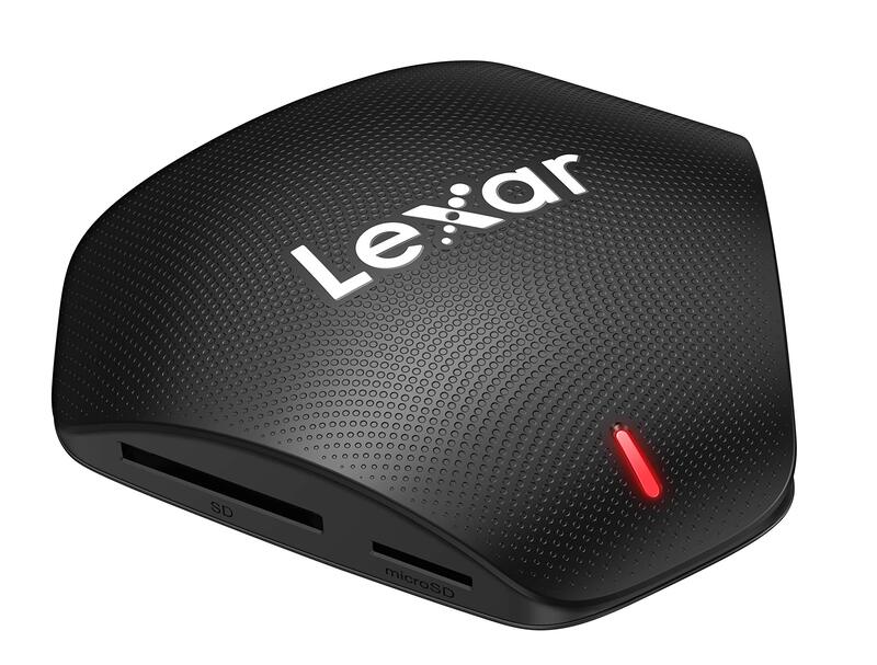 

Lexar Professional Multi-Card 3-in-1 USB 3.1 Card Reader, LRW500URBAMZN, Black