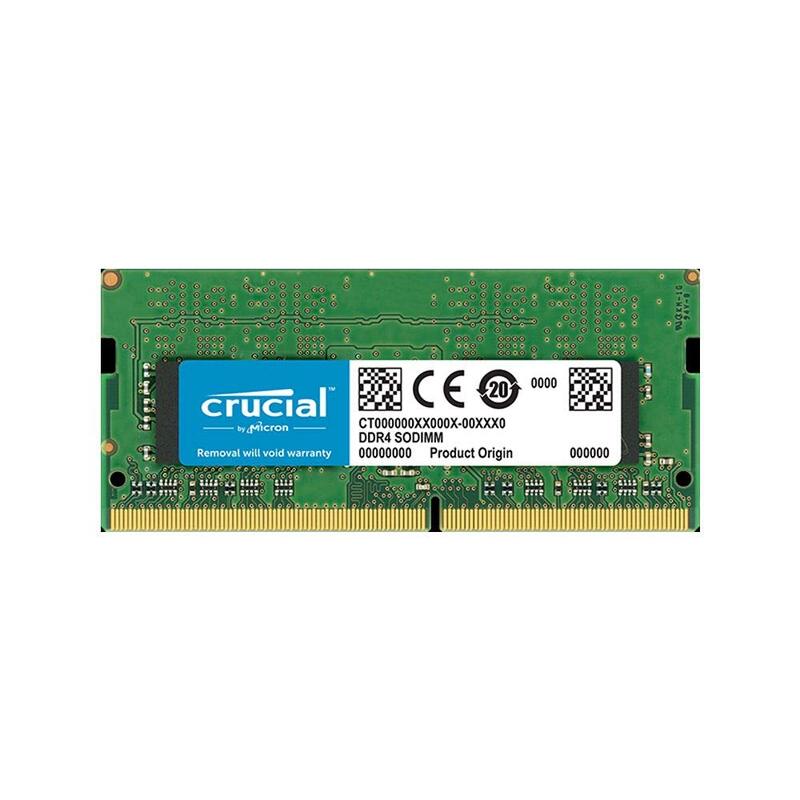 

Crucial 4GB DDR4 RAM 2400 MT/S (PC4-19200) 2400 MHz, 1.2V, CT4G4SFS824A, Green