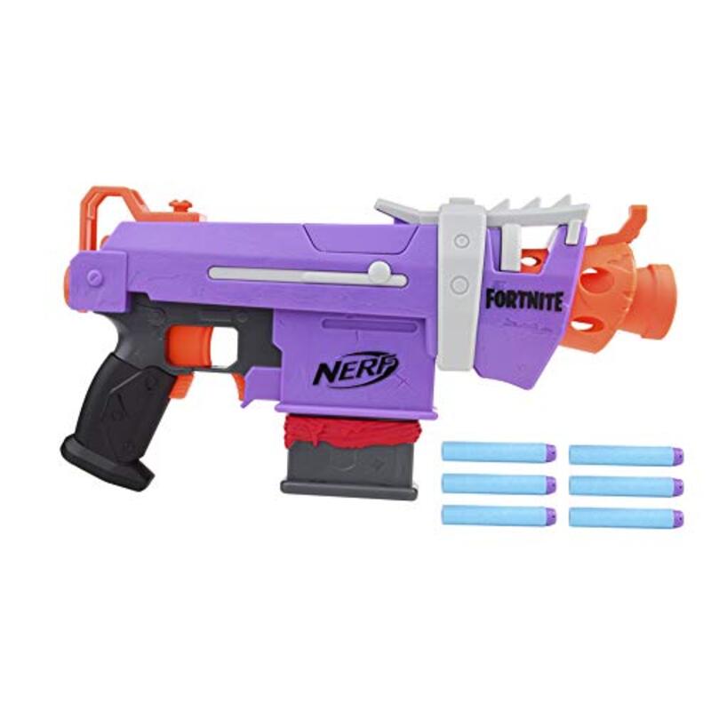

Nerf Fortnite SMG-E Motorized Dart Blasting with 6 Dart Clip, Ages 8+