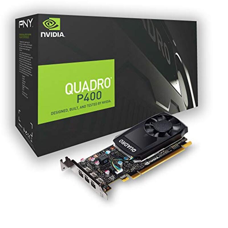 

PNY Technologies PNY Quadro P400 2GB Graphics Card, Black