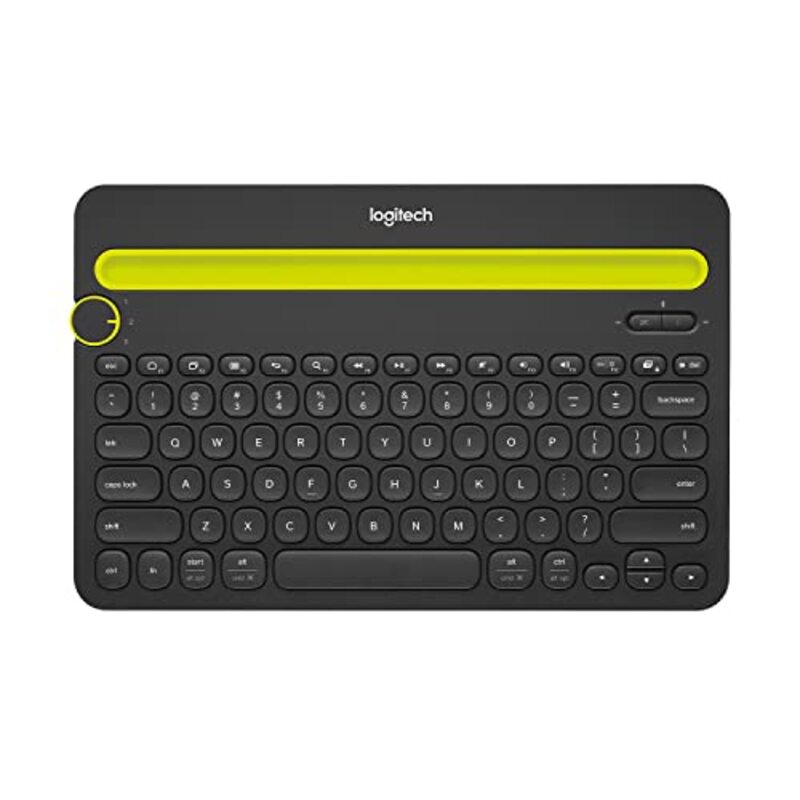 

Logitech Bluetooth Multi-Device English Keyboard, K480, Black