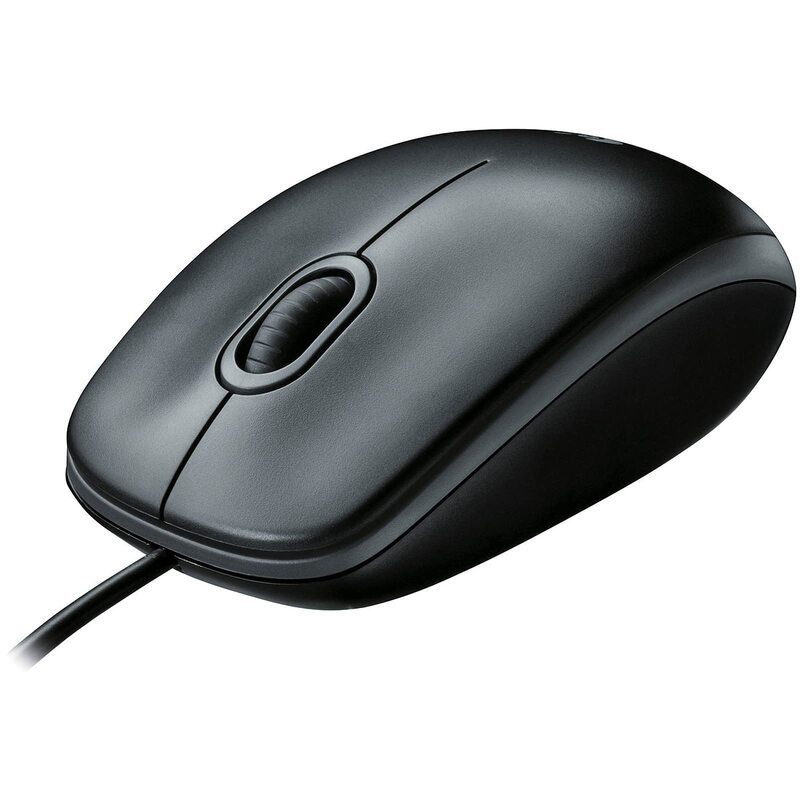 

Logitech 910001601 M100 Wired Optical Computers Mouse, Black