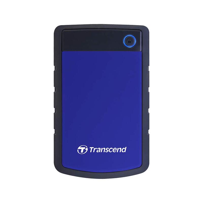 

Transcend 4TB Store Jet 25H3P Rugged USB 3.1 Gen 1 Interface, Black/Blue
