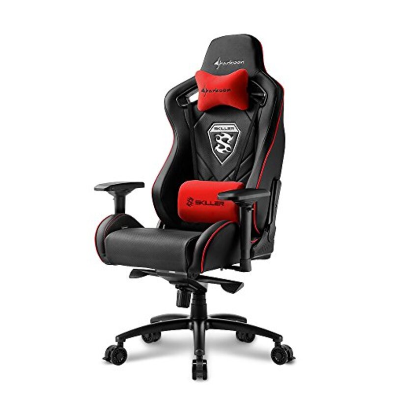 

Sharkoon SGS4 Skiller Gaming Chair for PC, Black/Red